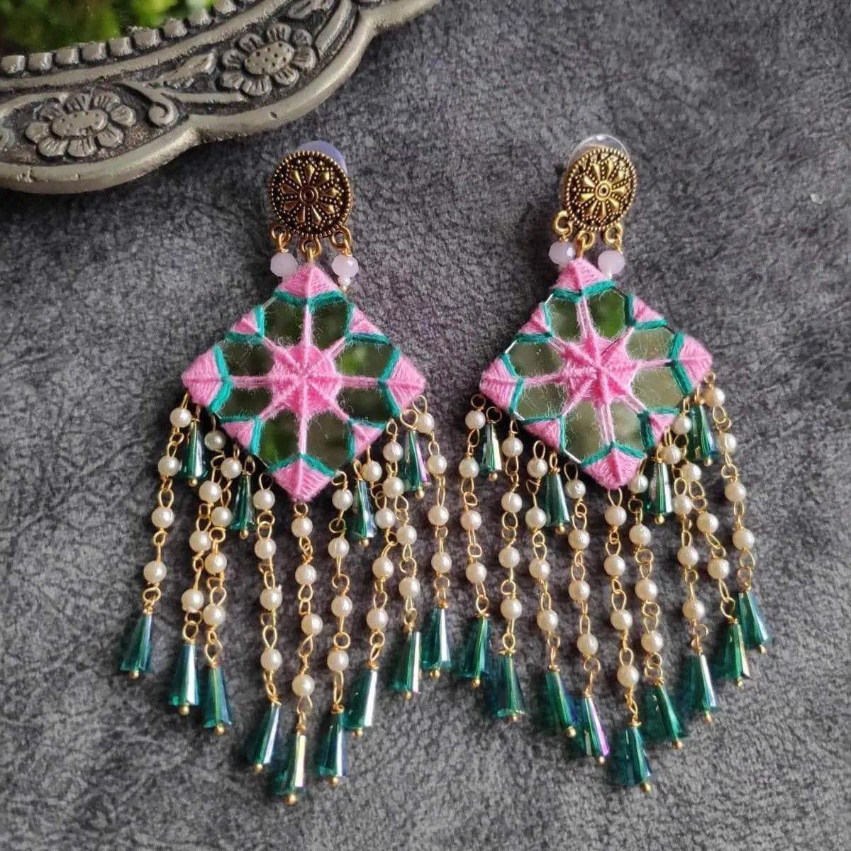 Handmade Earrings - KHOJ.CITY