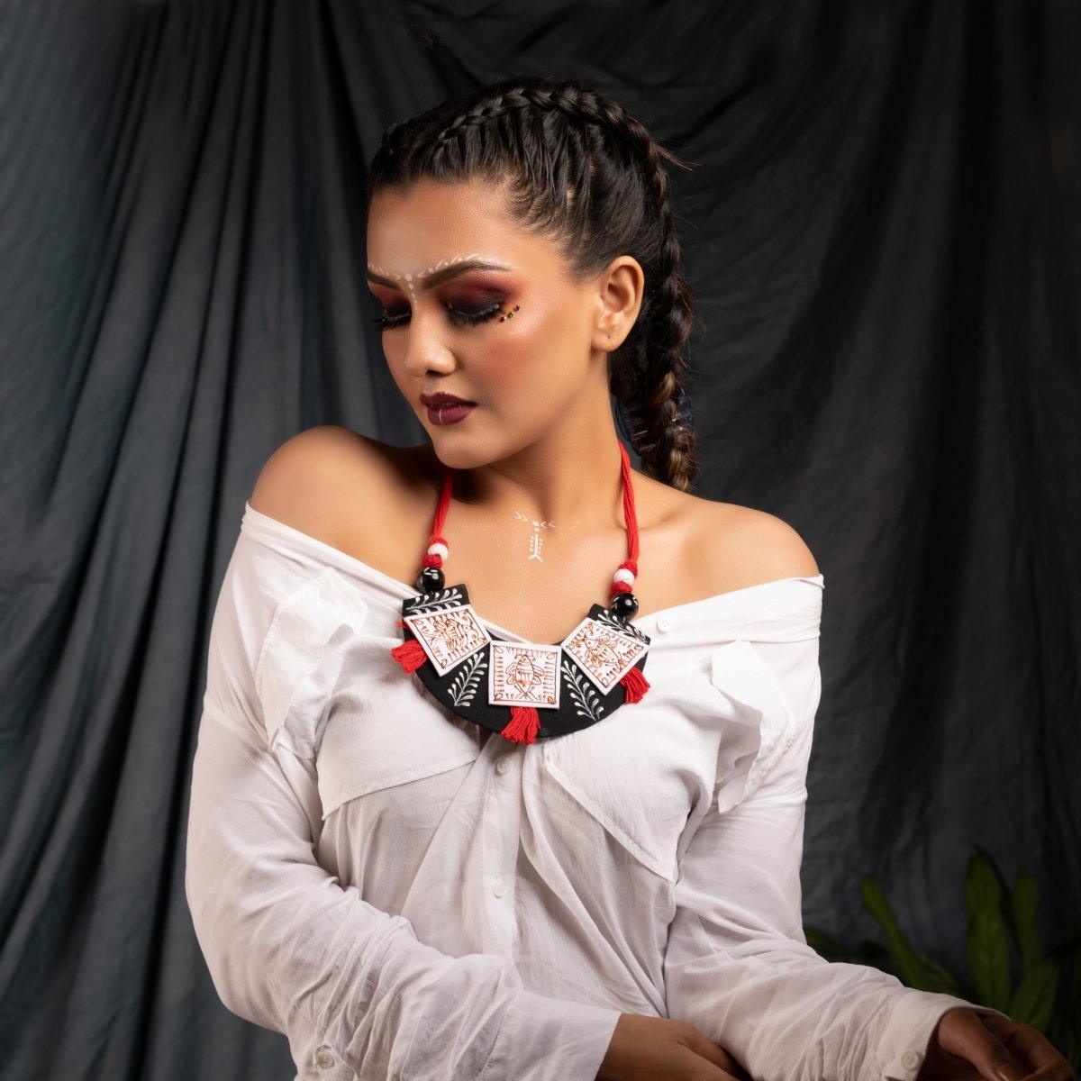 Handmade Necklaces & Choker Sets – Artisanal Beauty by Khoj.City - KHOJ.CITY