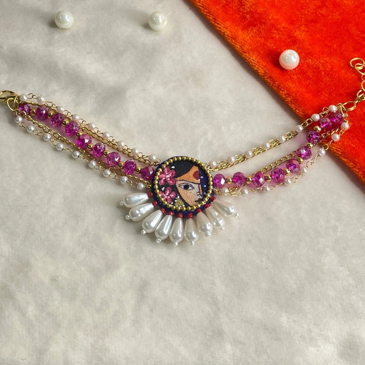 Handpainted Bracelet - KHOJ.CITY