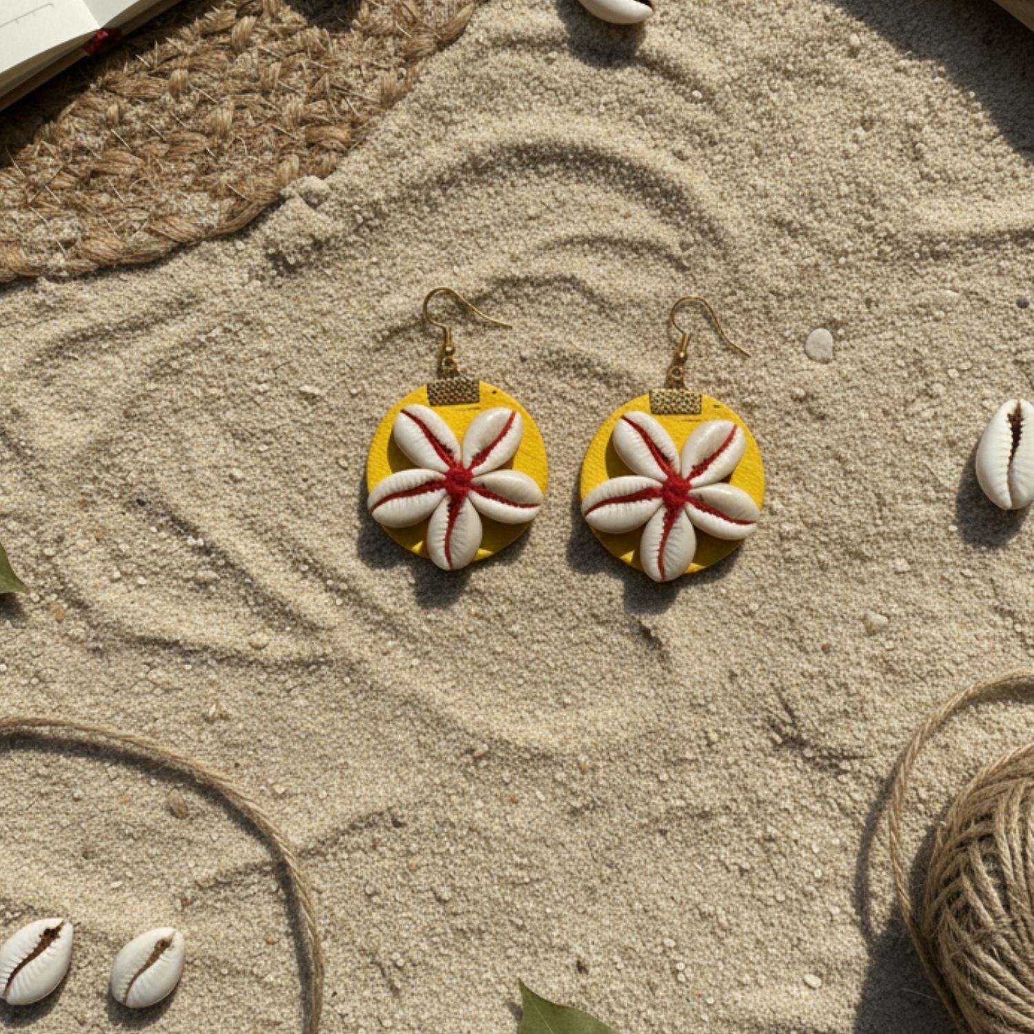 Solstice Multi Color Hand Painted Drop (Earrings) HP-ER