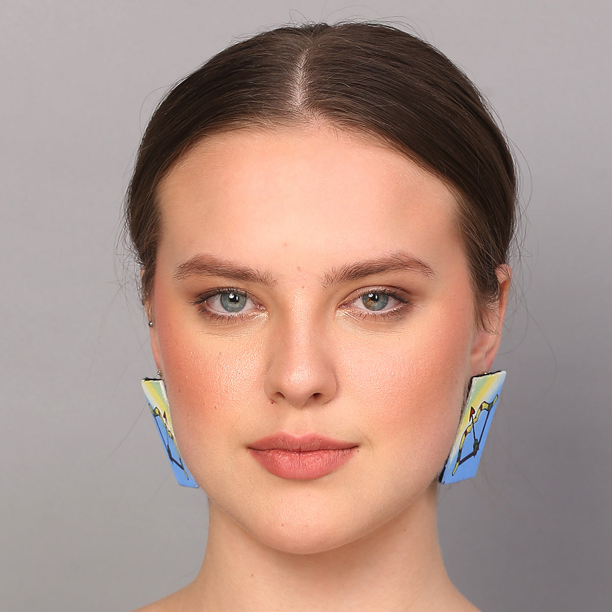 Ram Janaki Traditional Blue Handmade Drop (Earrings) HP-ER-
