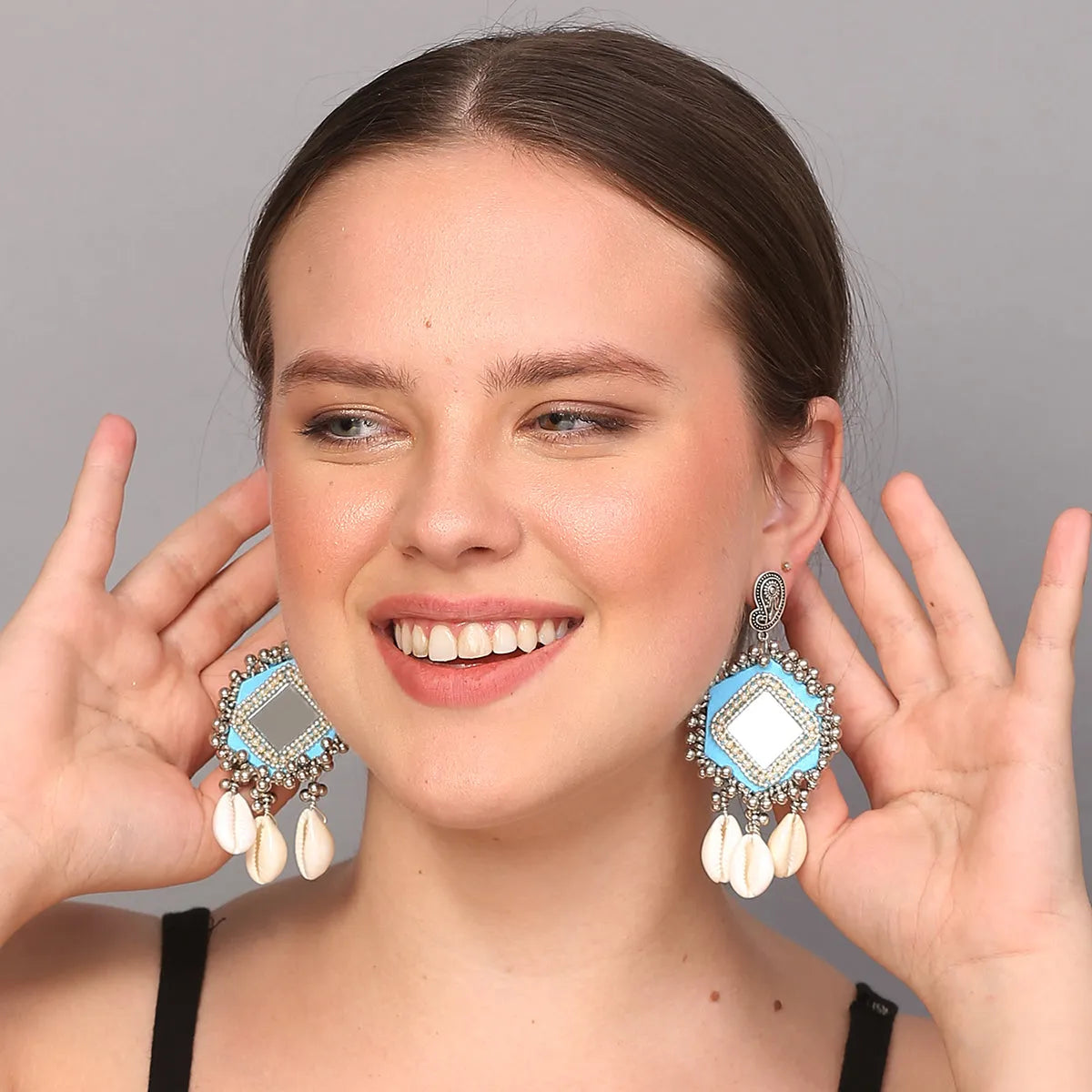 Skye Classic Multi Color Handmade (Earrings) HM-ER-054