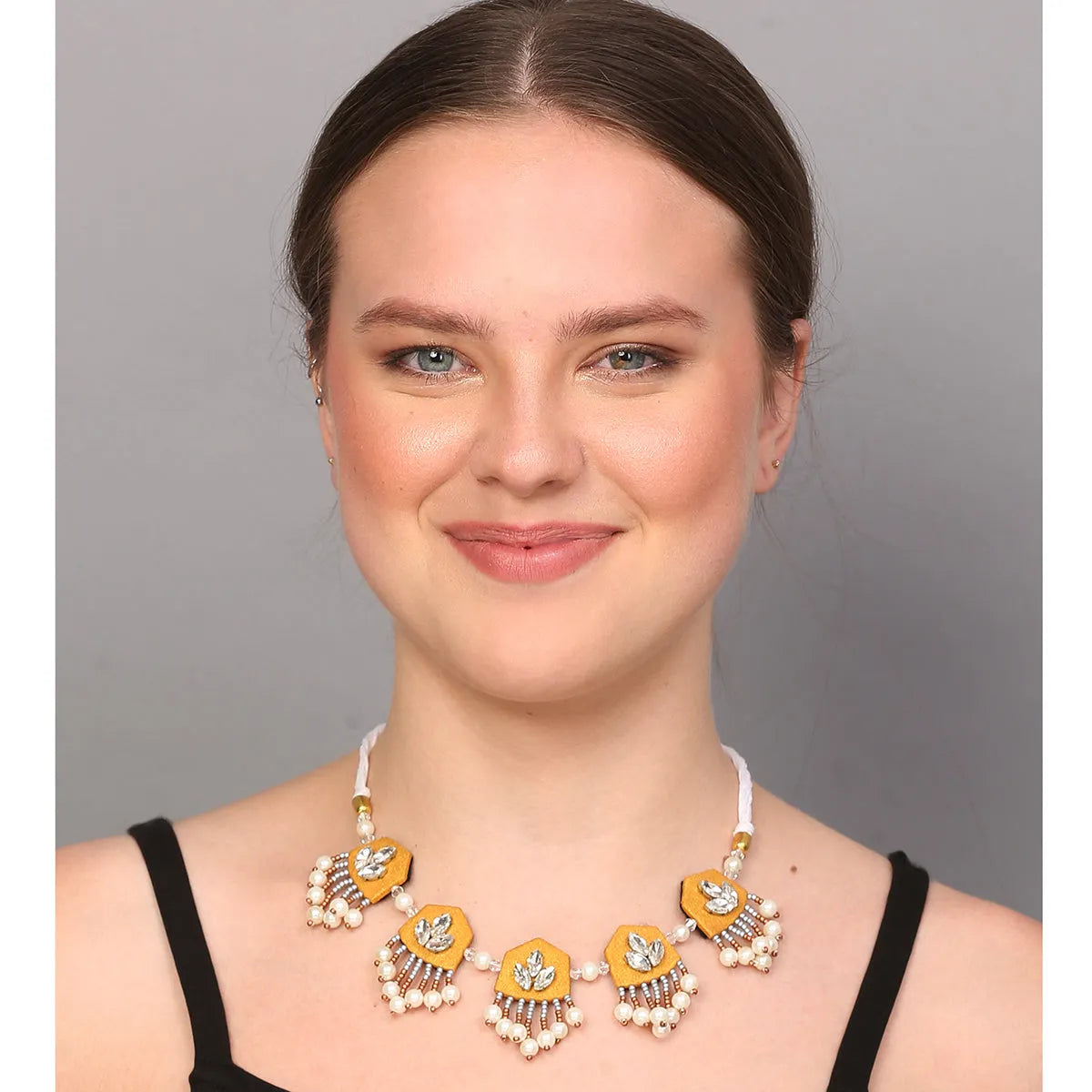 Aviva Classic Multi Color Hand Painted (Choker) HP-NP-007