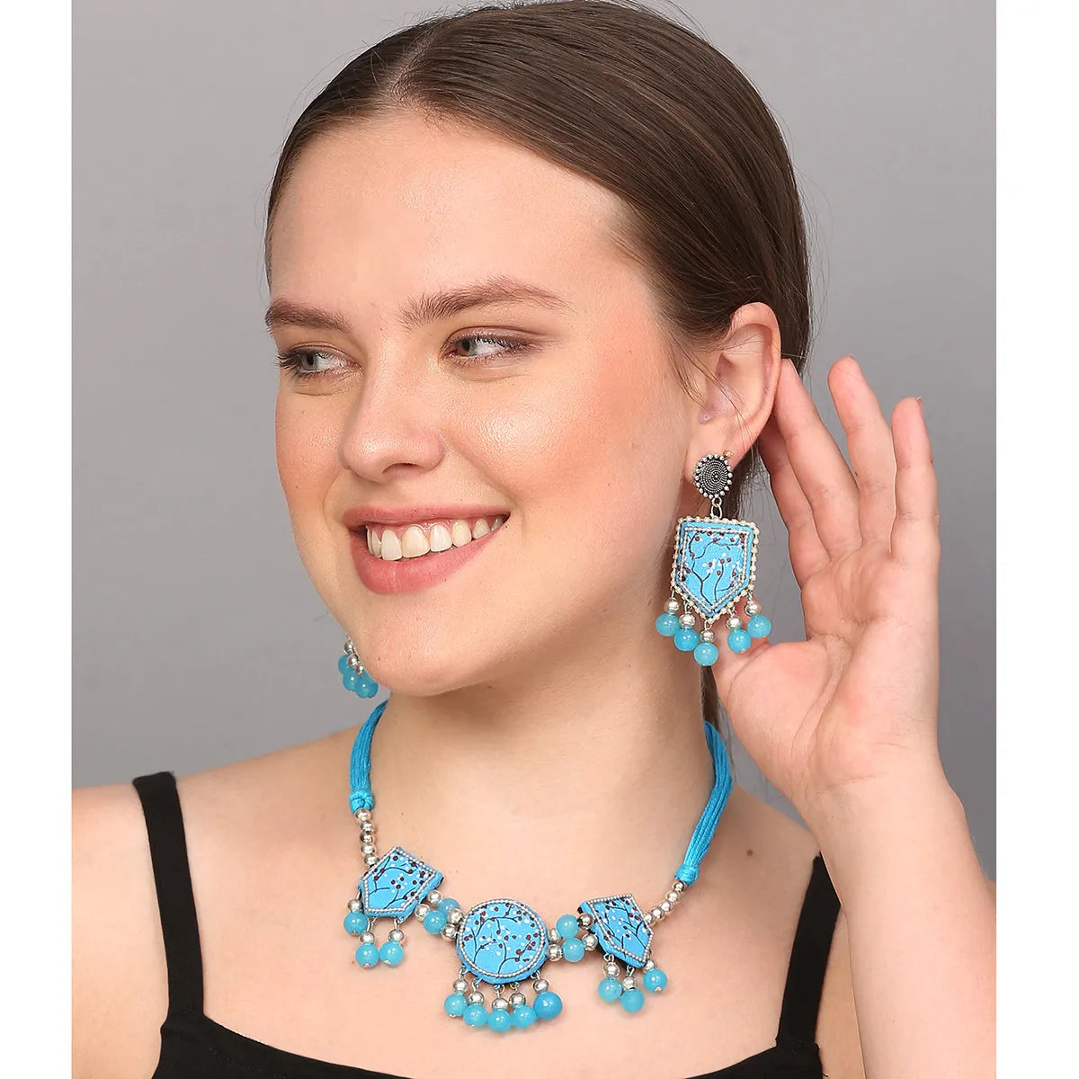 Cassia Traditional Multi Color Handmade (Choker set) HP-NP