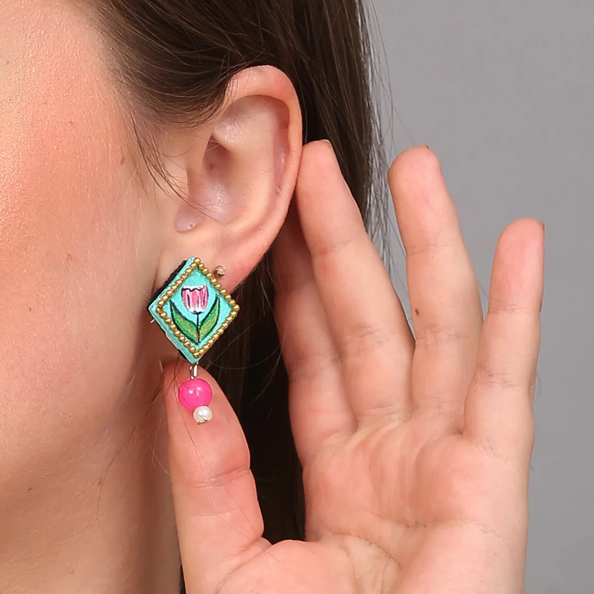 Bluey Mini Classic Handmade Stud (Earrings) HP-ER-