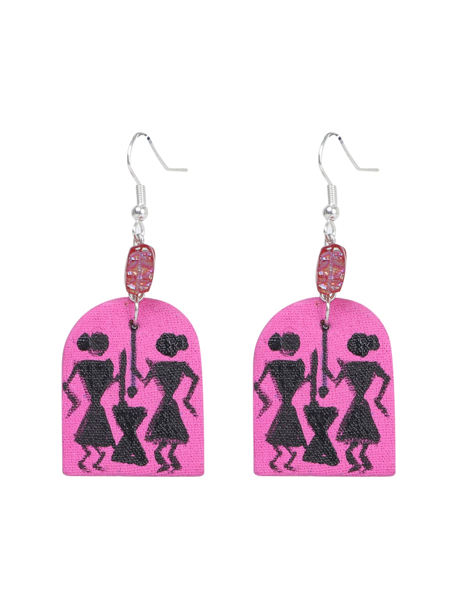 Mini Classic Multi Color Hand Painted Stud (Earrings) HP-ER-224