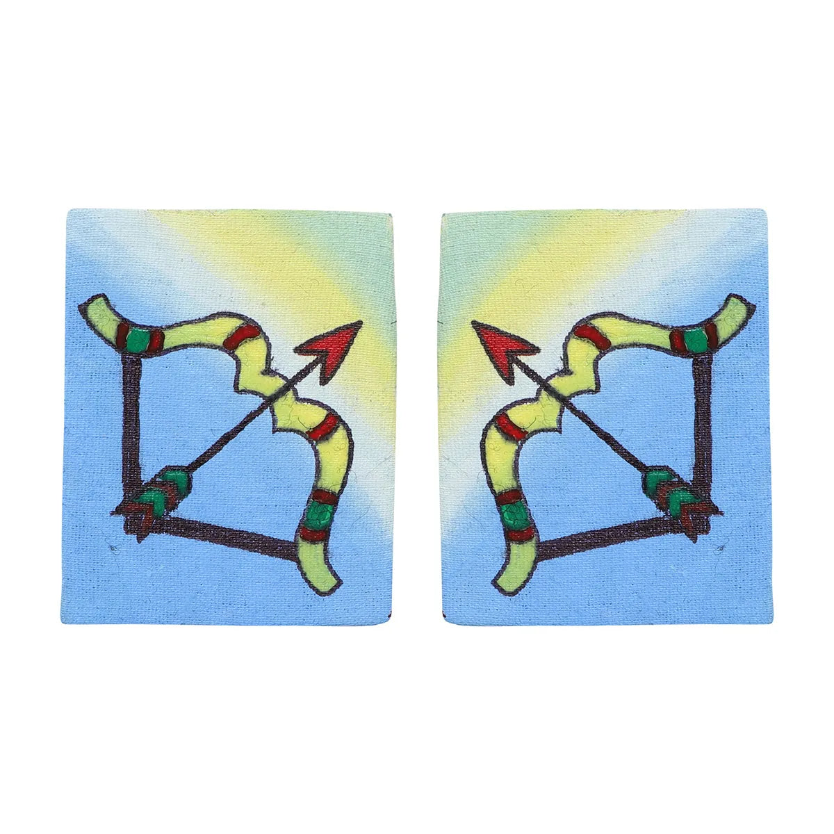 Ram Janaki Traditional Blue Handmade Drop (Earrings) HP-ER-