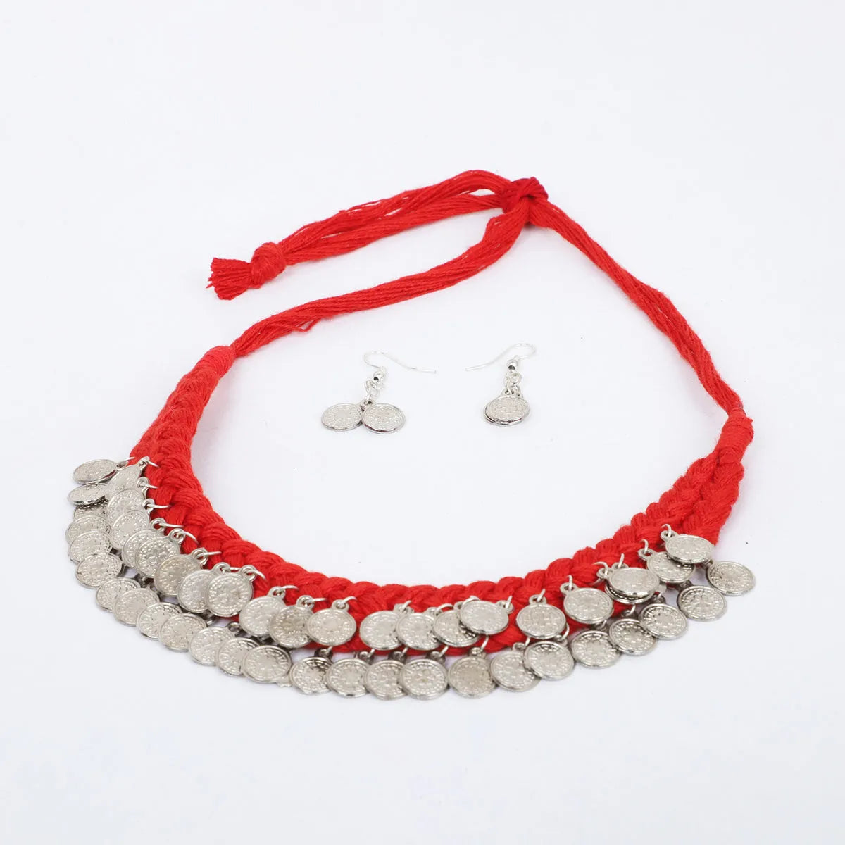 Sikka Silver Bohemian Multi Color Handmade (Choker) HM-NP-