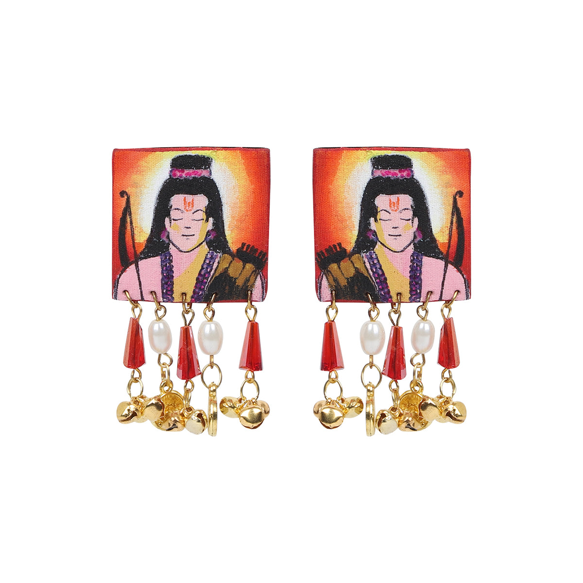 Siya Ram Traditional Multi Color Handmade (Necklace set) HP-NP