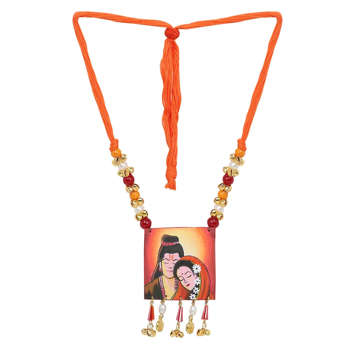 Siya Ram Traditional Multi Color Handmade (Necklace set) HP-NP