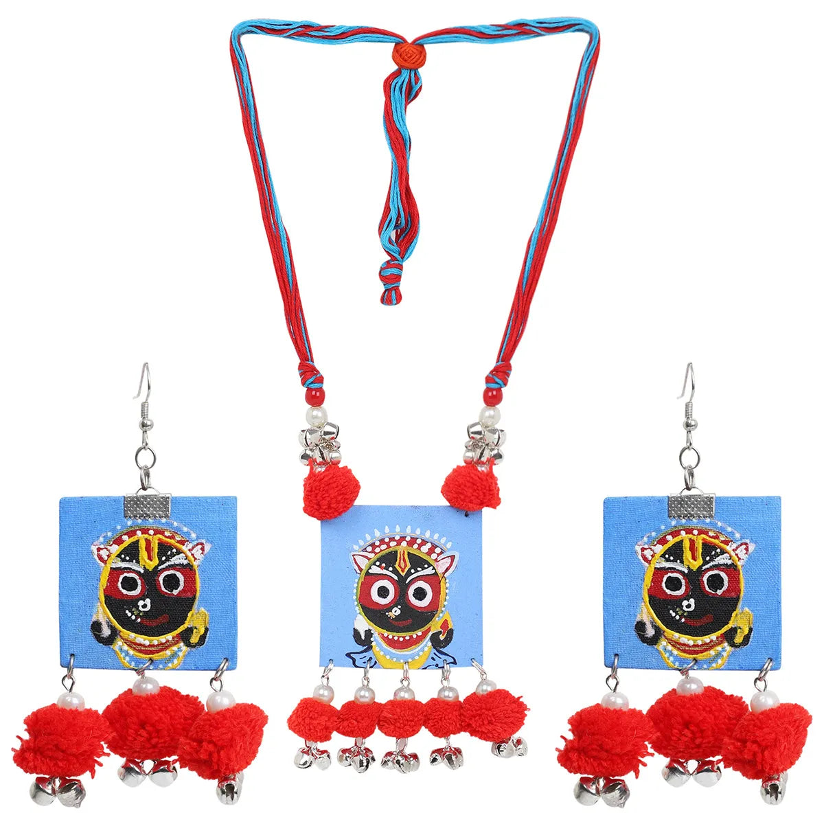 Damu Jagannath Traditional Multi Color Handmade (Necklace set) HP-NP