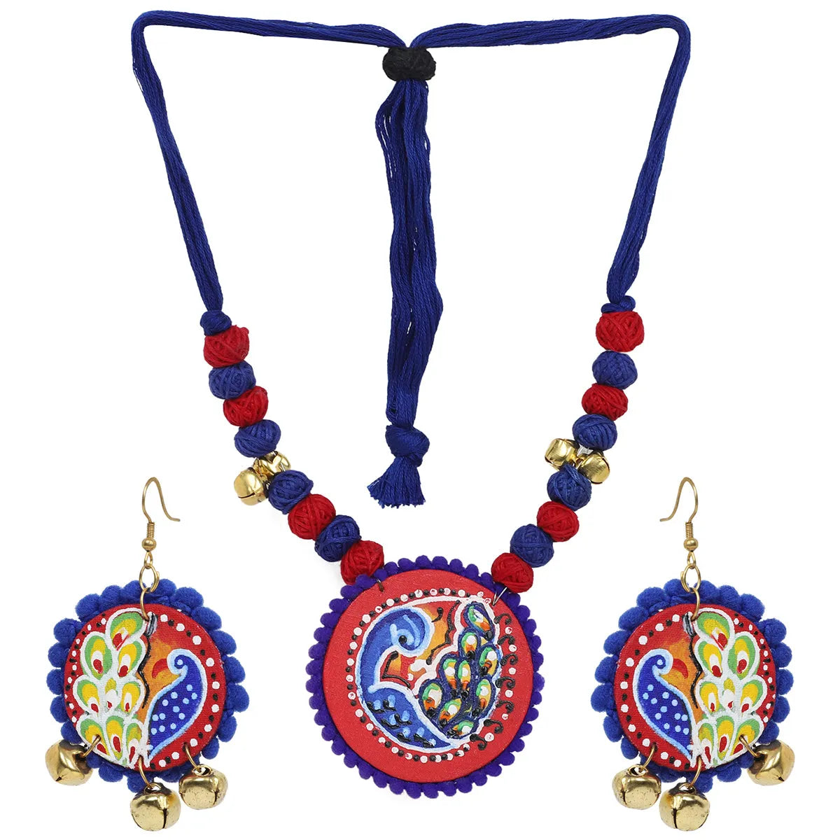 Mohana Classic Multi Color Handmade (Necklace set) HP-NP