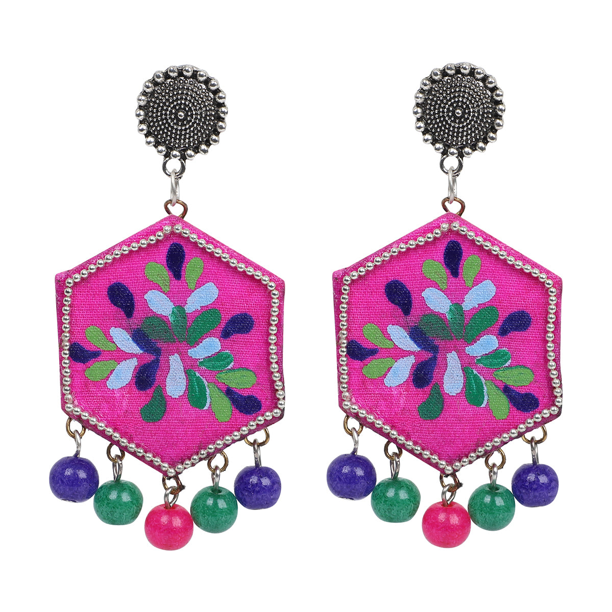 Butterfly Bohemian Pink Handmade (Necklace set) HM-NP-