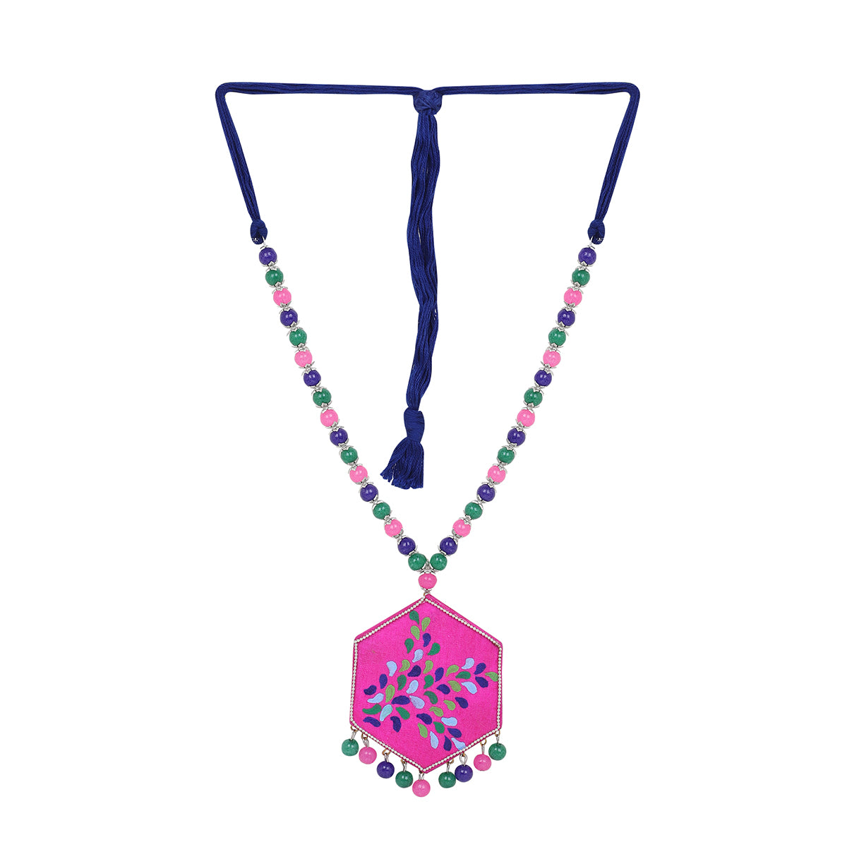 Butterfly Bohemian Pink Handmade (Necklace set) HM-NP-