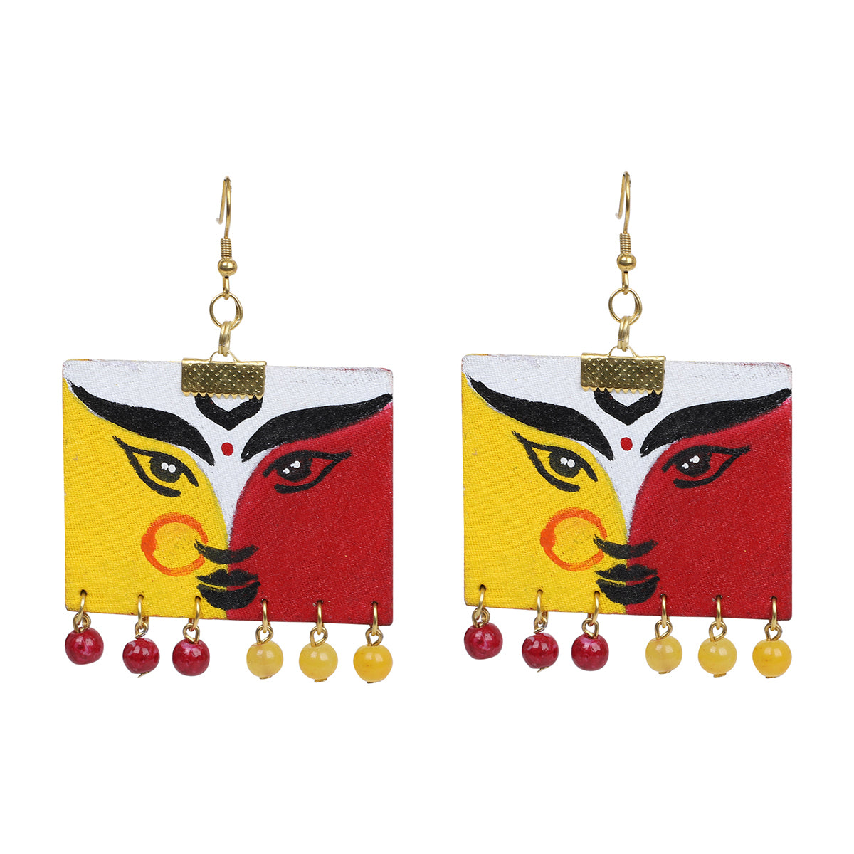 Durga Ma Traditional Multi Color Handmade (Necklace set) HM-NP