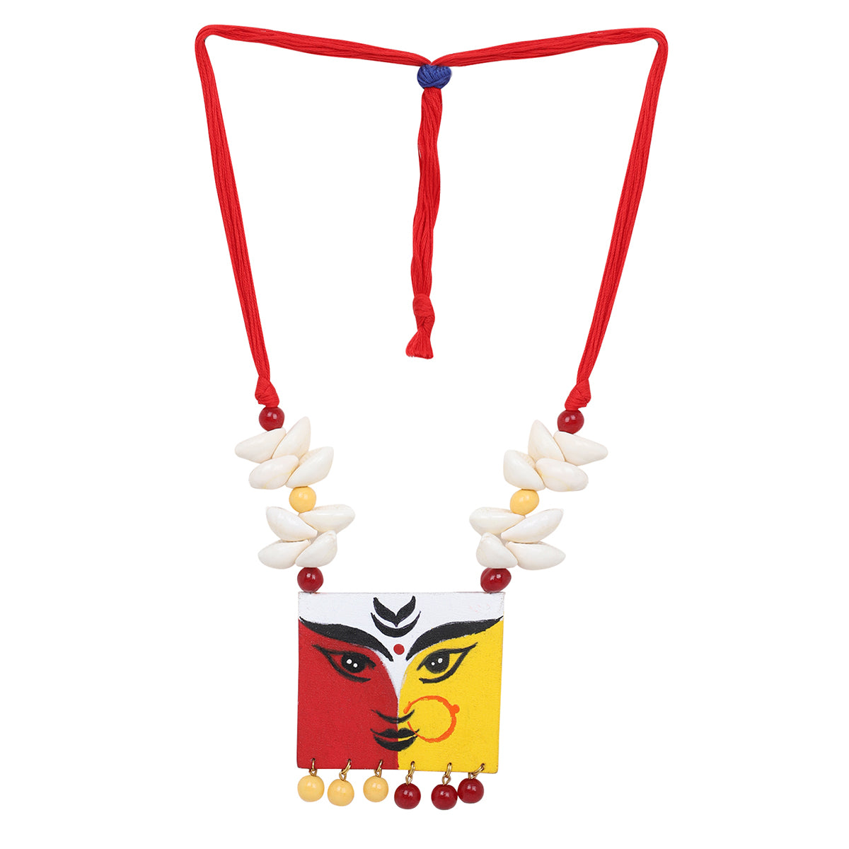 Durga Ma Traditional Multi Color Handmade (Necklace set) HM-NP