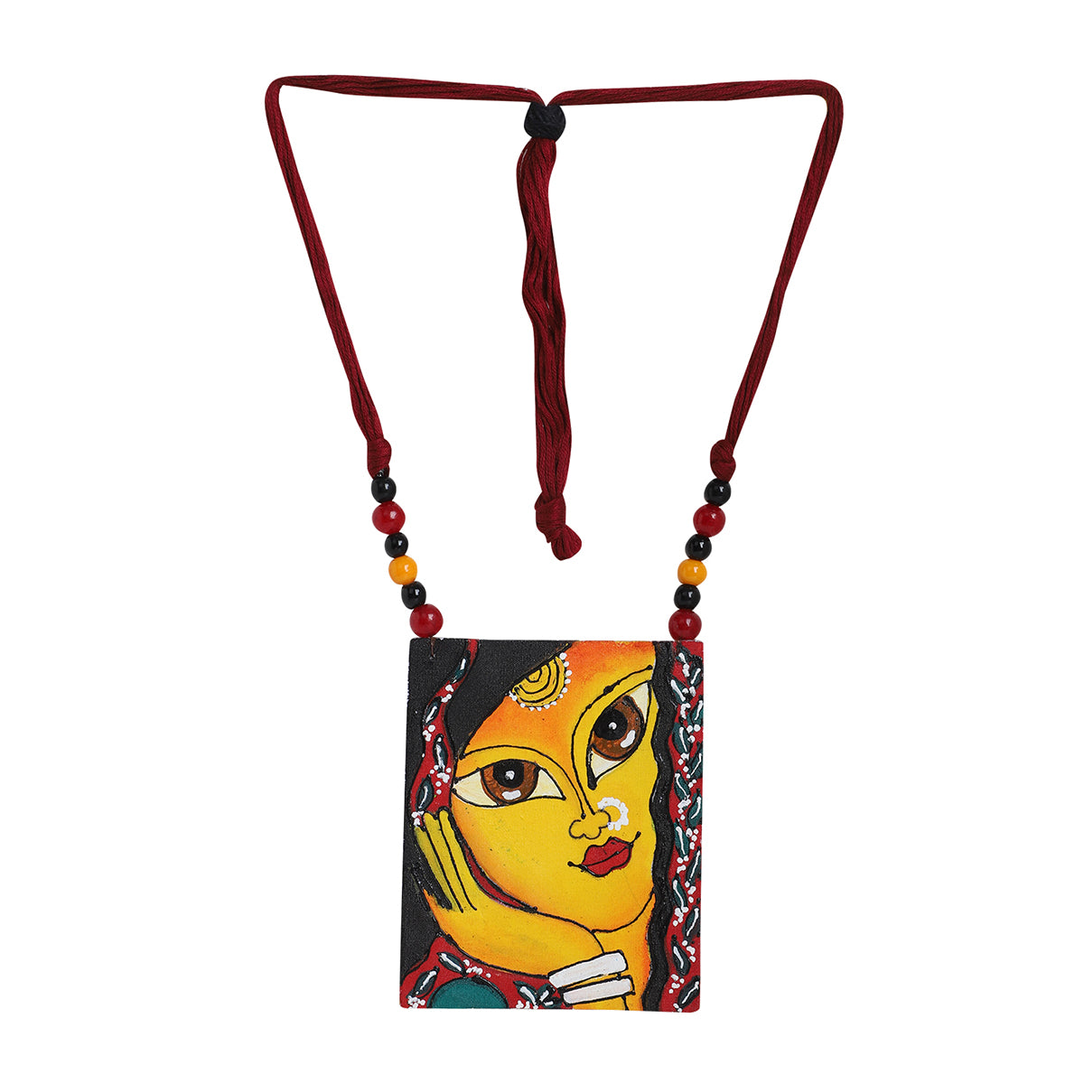 Laajo Classic Multi Color Handmade(Necklace set) HP-NP