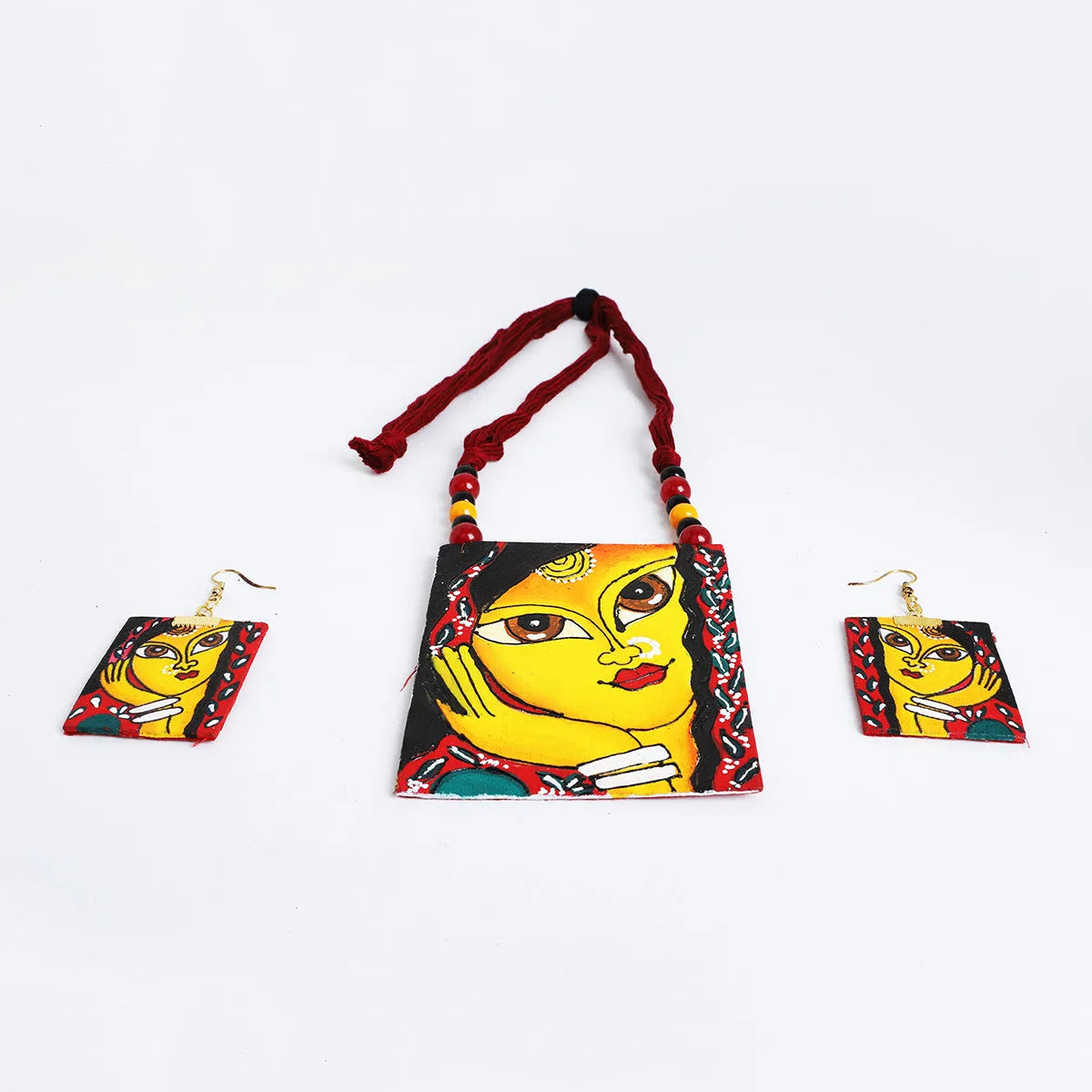 Laajo Classic Multi Color Handmade(Necklace set) HP-NP