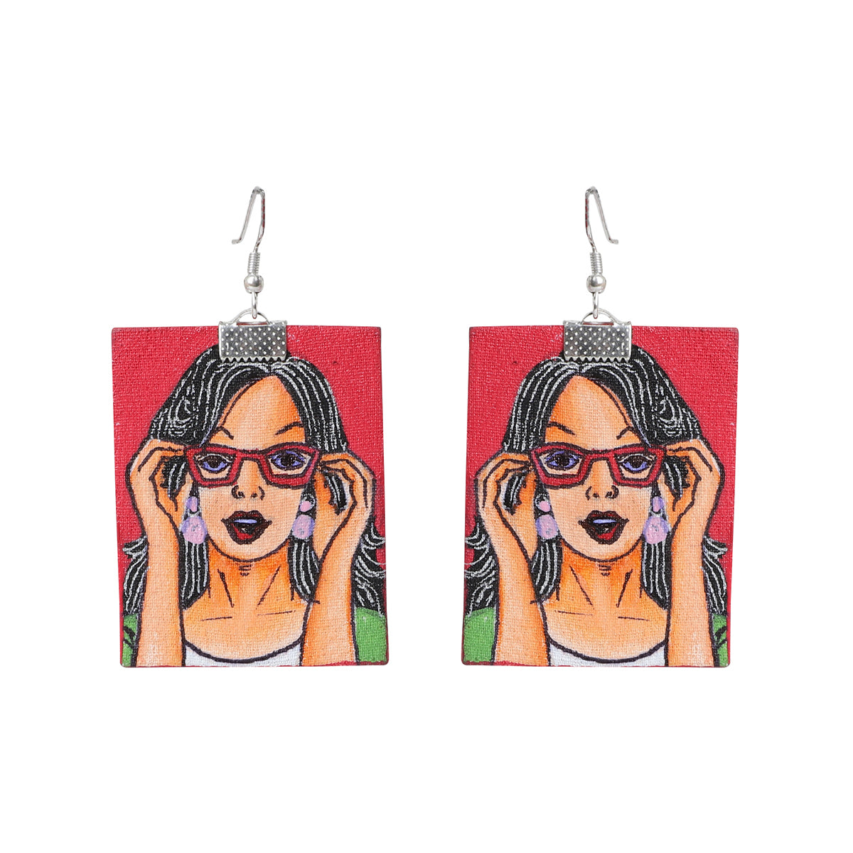 Specs Appeal Urban Naari Bohemian Multi Color Hand Painted (Necklace set) HP-NP