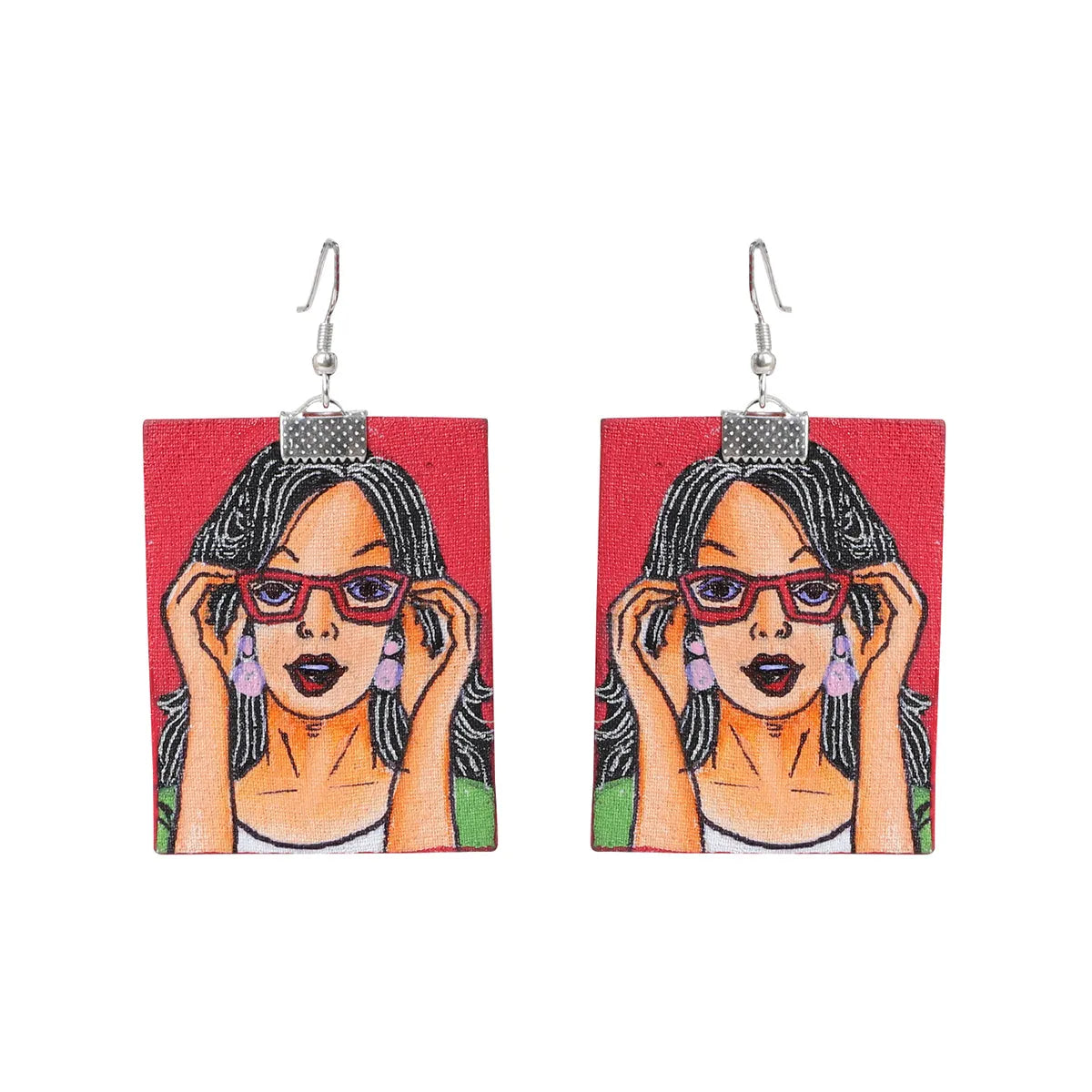 Specs Appeal Urban Naari Bohemian Multi Color Hand Painted (Necklace set) HP-NP