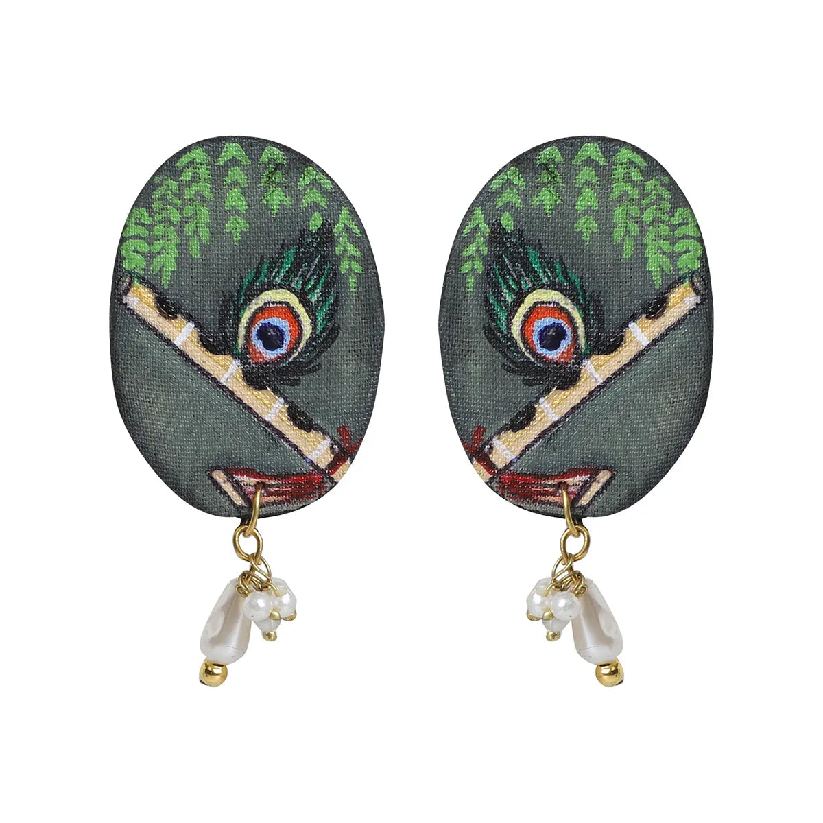 Gopi Brij Ke Kanha Traditional Multi Color Handmade (Necklace set) HP-NP