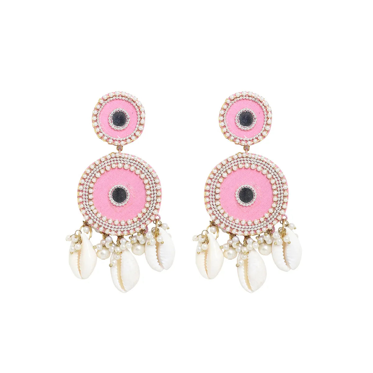 Blush Traditional Multi Color Handmade Drop (Earrings) HM-ER-053