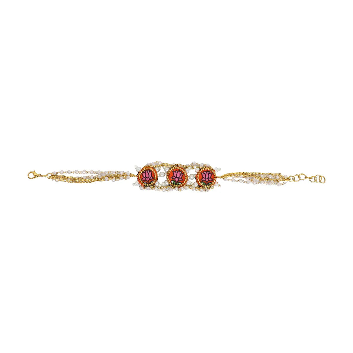 Ochre Classic Orange Hand Painted (Bracelet) HP-BR-023
