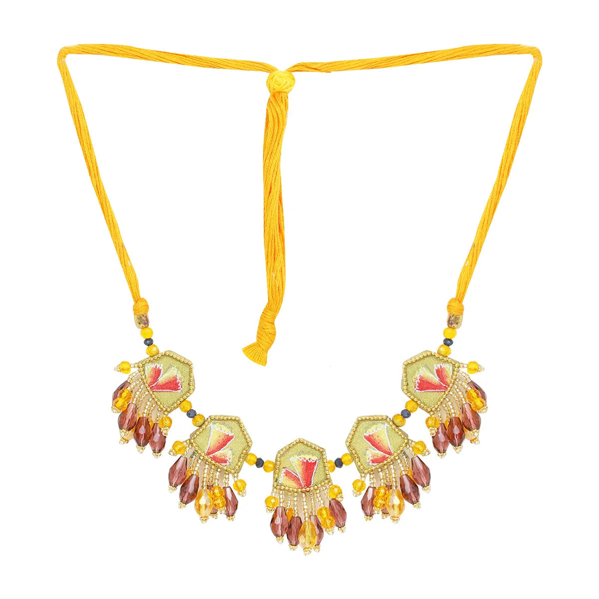 Cheerful Bloom Classic Gold Handmade (Shaadi set) HP-NP-