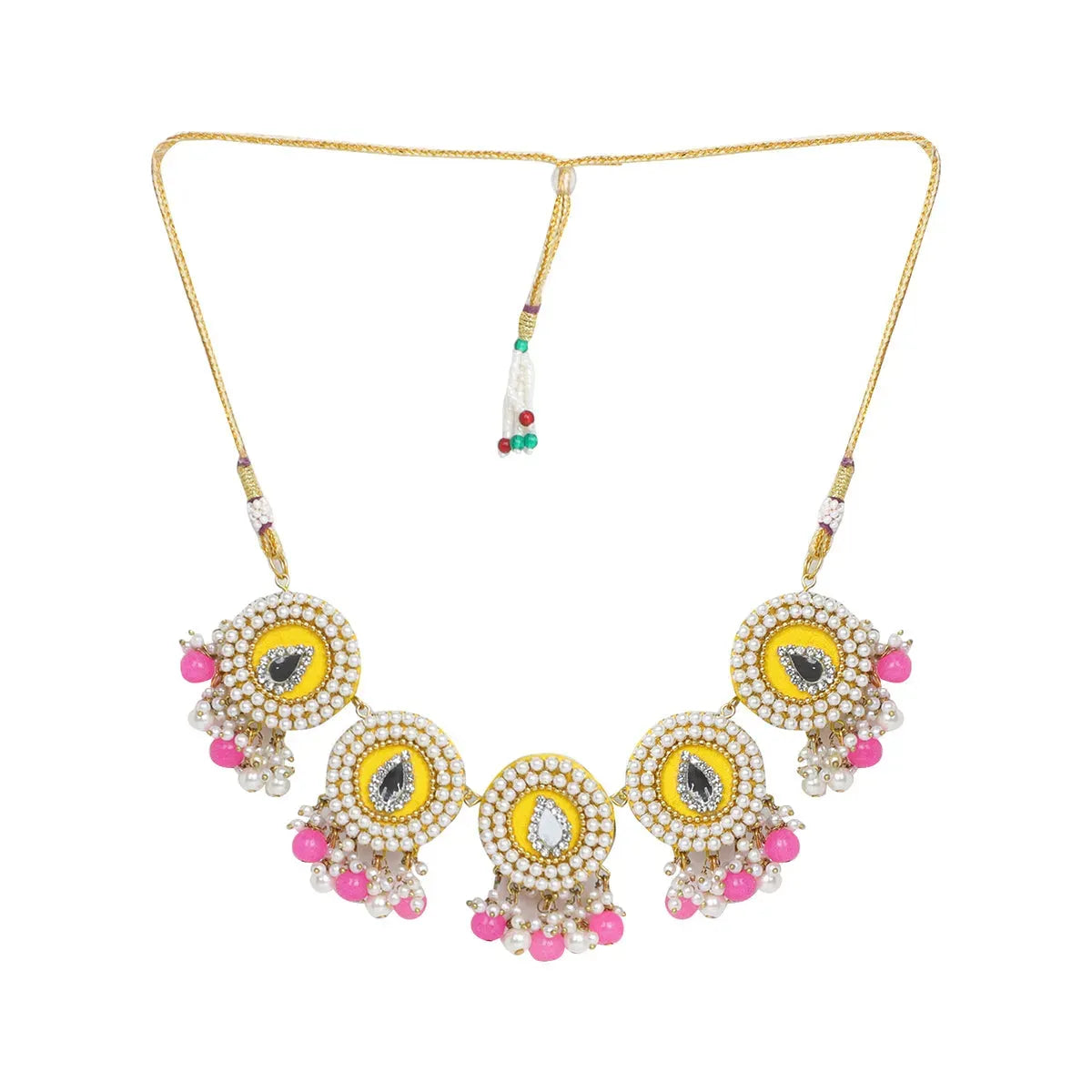 Diya Classic Multi Color Handmade (Choker) HM-NP-015