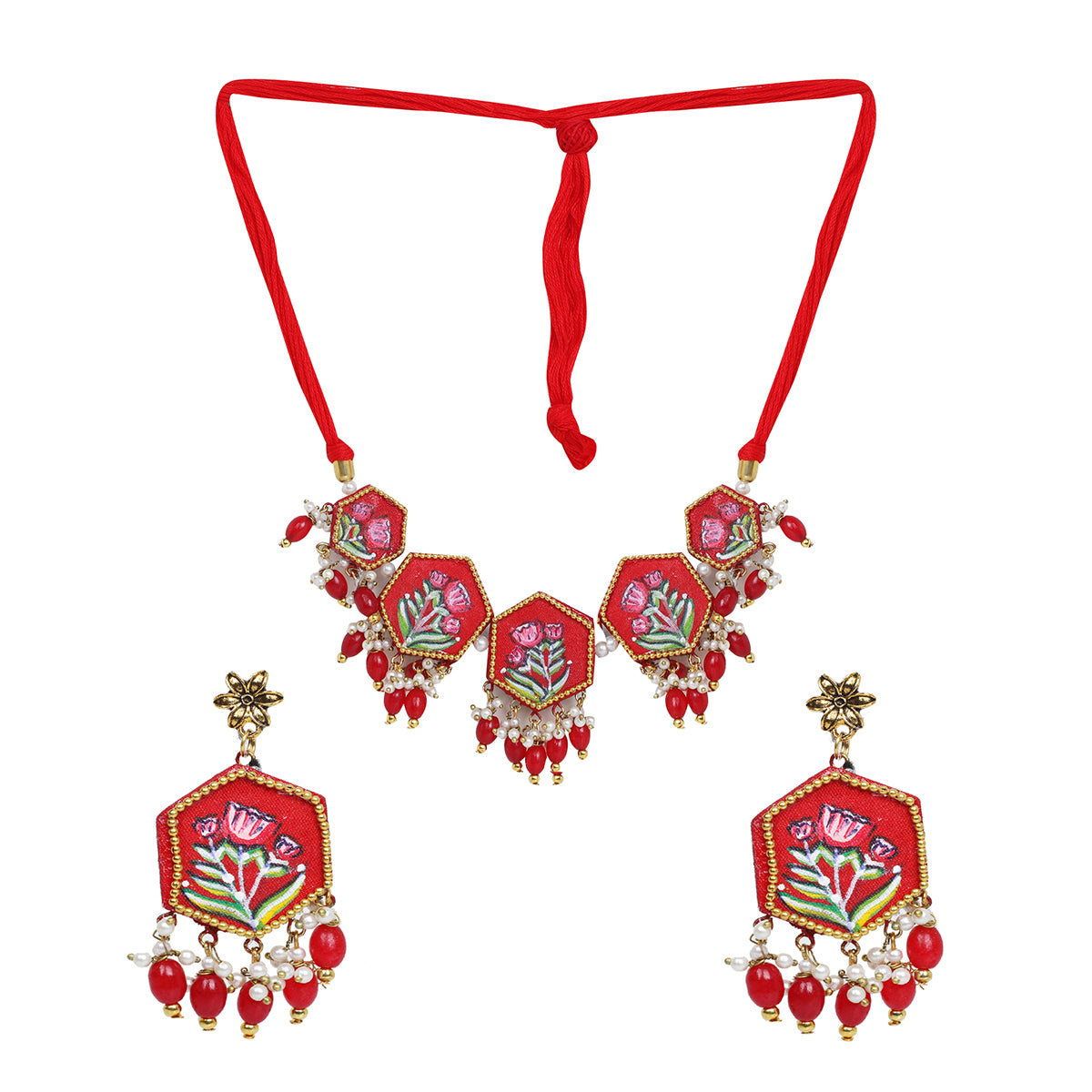 Cherry Classic Hand Painted Handmade (Shaadi set)