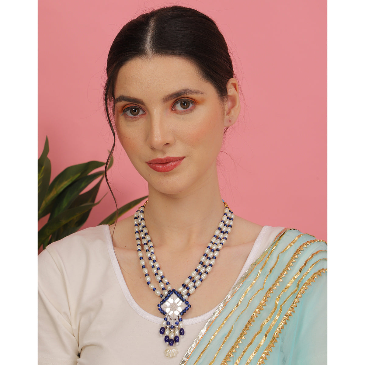 Sheesha Classic Multi Color Handmade (Necklace) HM-NP