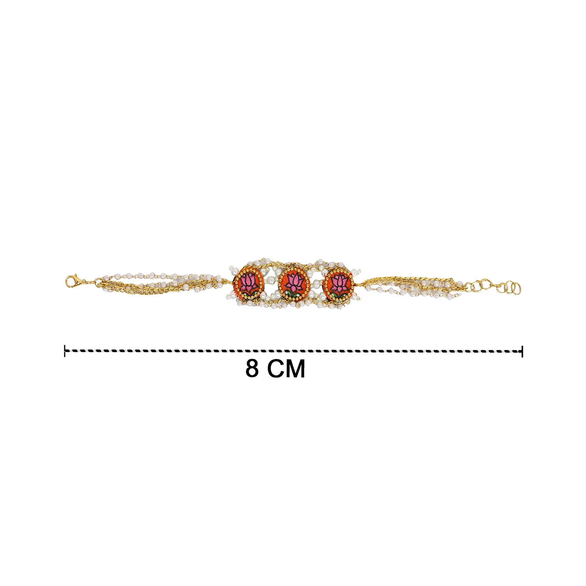 Ochre Classic Orange Hand Painted (Bracelet) HP-BR-023