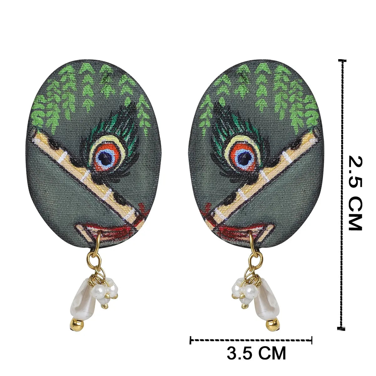 Gopi Brij Ke Kanha Traditional Multi Color Handmade (Necklace set) HP-NP