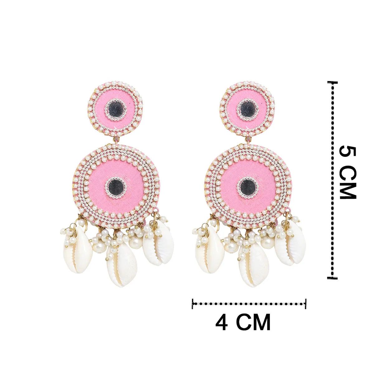 Blush Traditional Multi Color Handmade Drop (Earrings) HM-ER-053