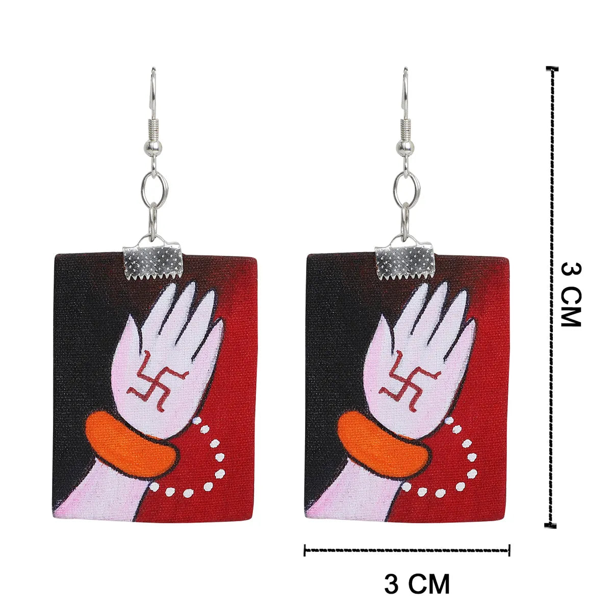 Lambodar Mumbai cha Ganesha Traditional Multi Color Handmade (Necklace set) HP-NP