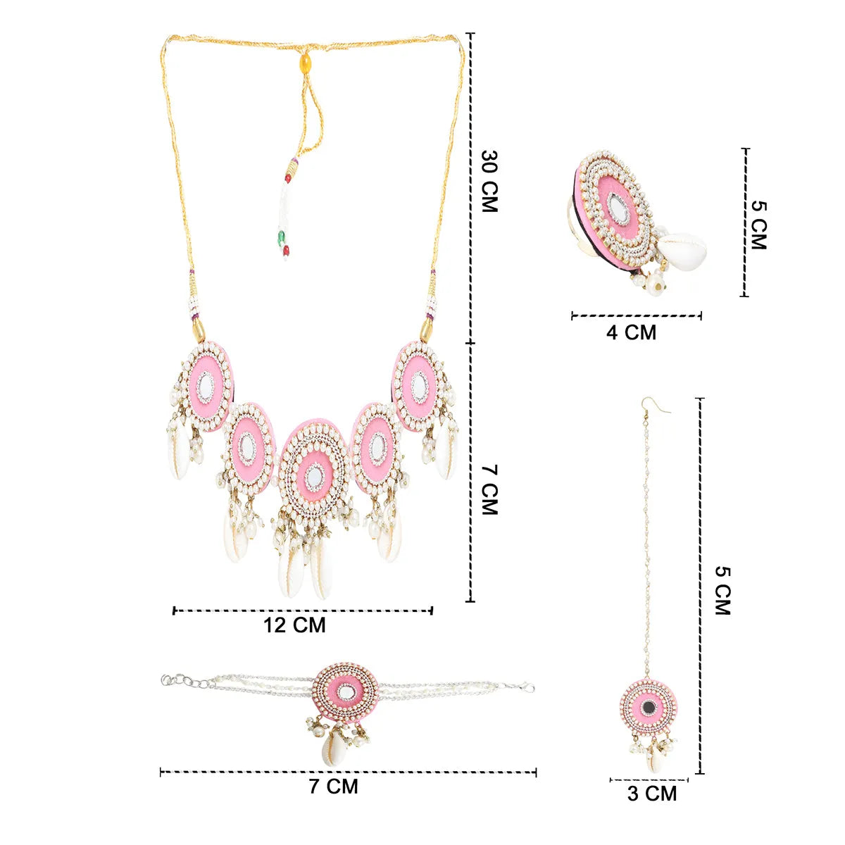 Blush Classic Multi Color Handmade (Shaadi set) HM-NP-