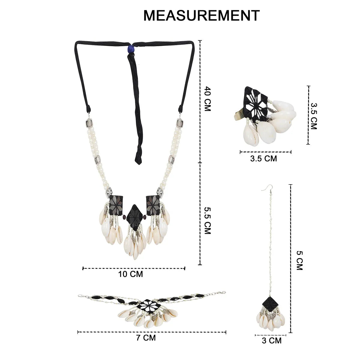 Ebony Multi Color Handmade (Shaadi set) HM-NP-