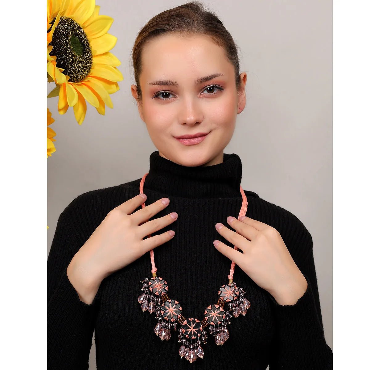 Anvi Classic Multi Color Handmade Bridal Jewelry (Shaadi Set) - 007 - KHOJ.CITY