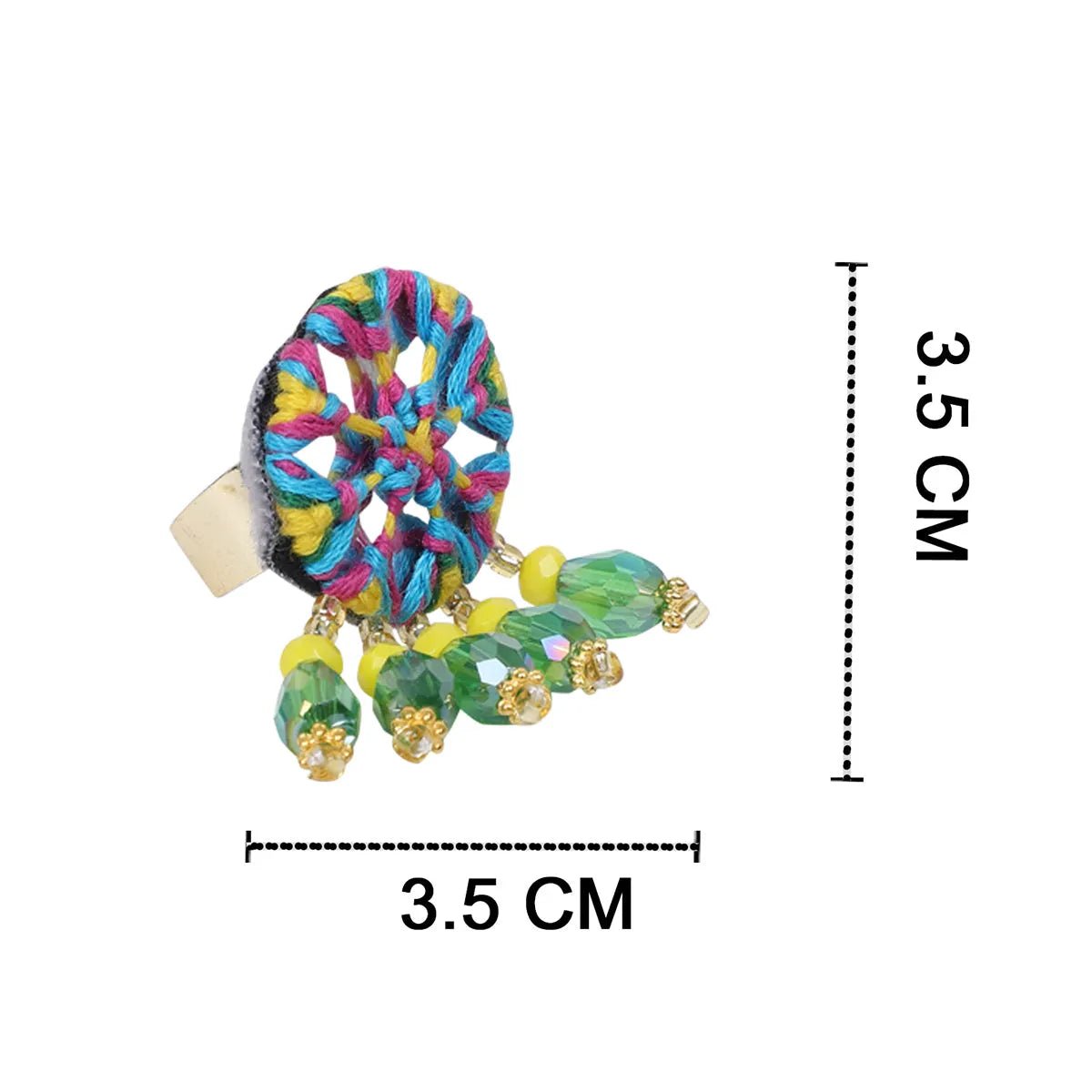 Arian Classic Multi Color Handmade (Ring) HM - RG - 009 - KHOJ.CITY