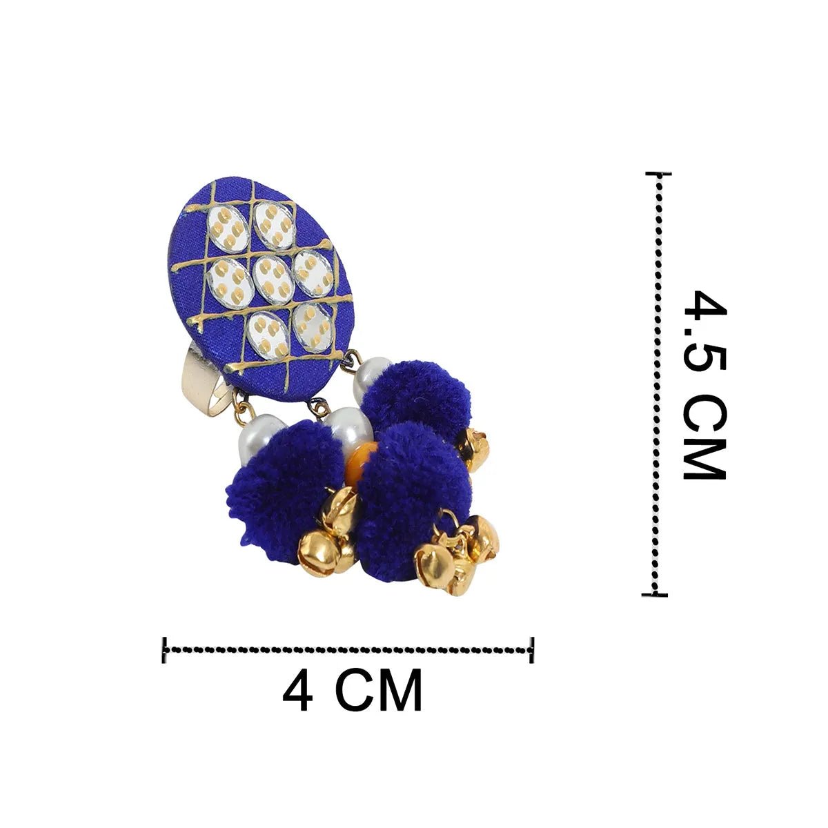 Azure Classic Multi Color Handmade (Ring) HM - RG - KHOJ.CITY