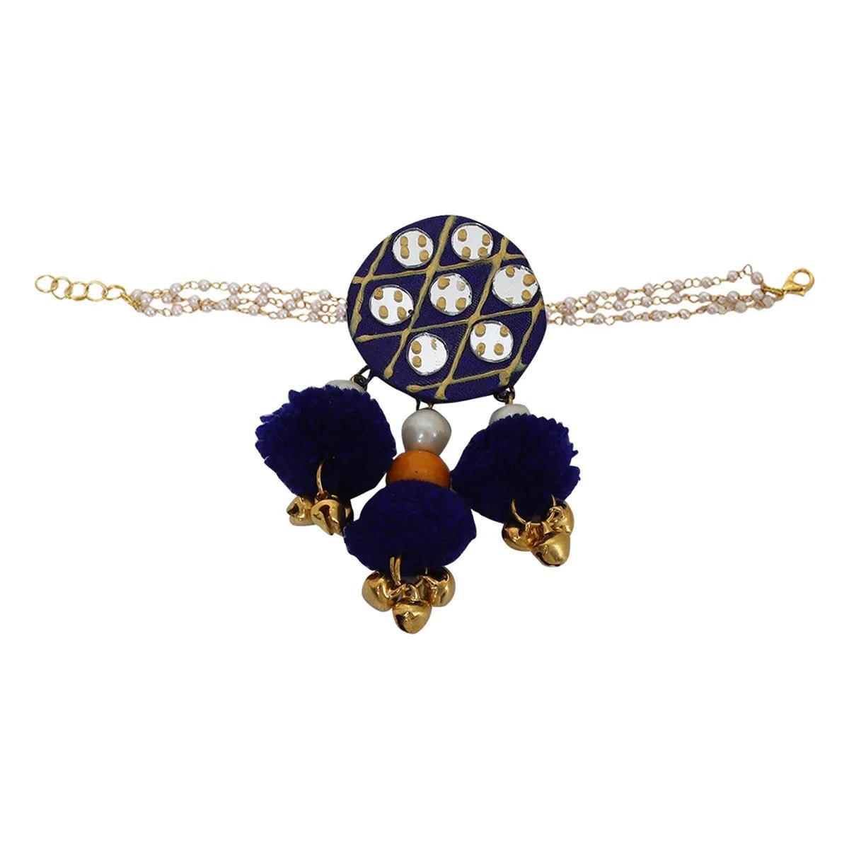 Azure Traditional Multi Color Handmade (Bracelet) HM - BR - 006 - KHOJ.CITY