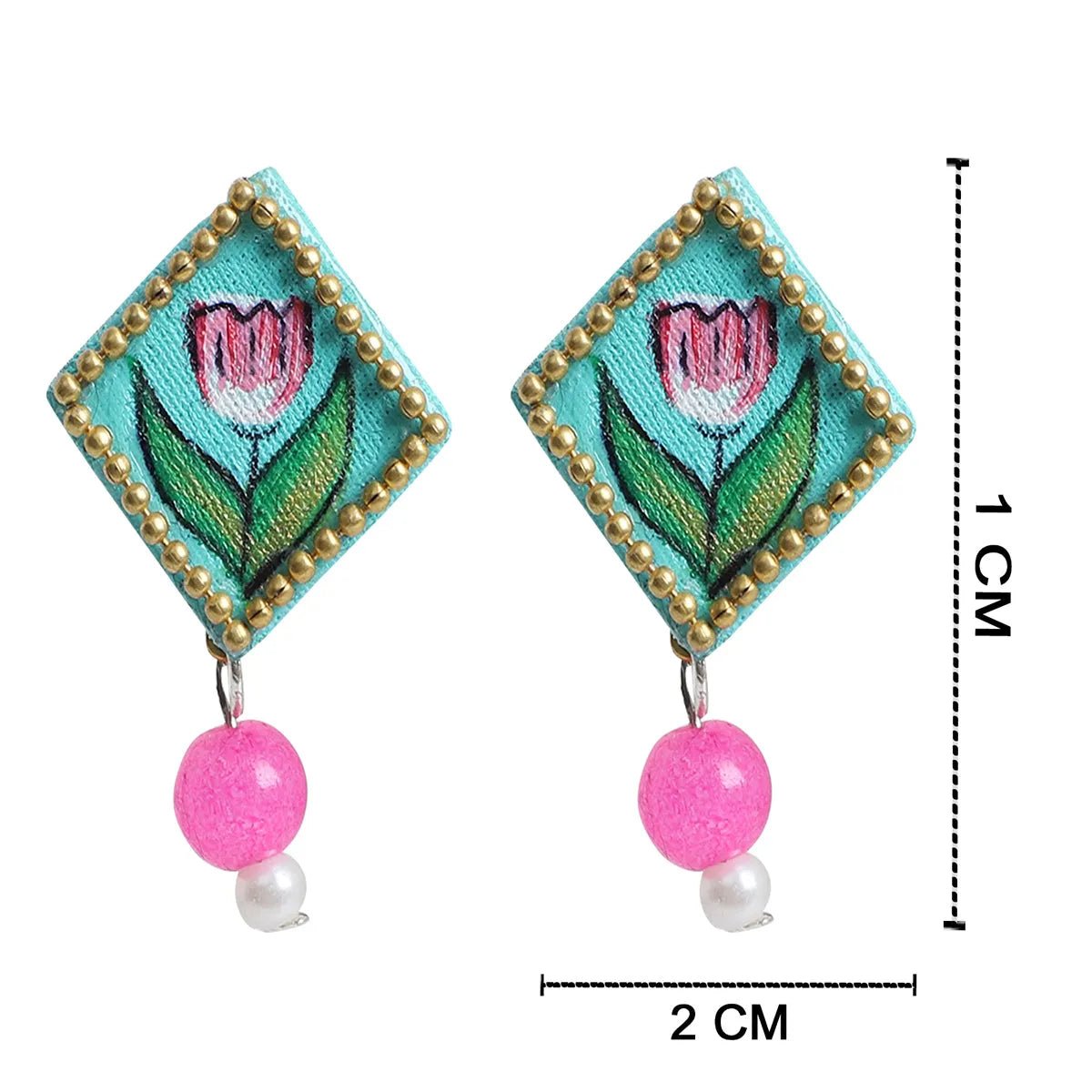 Bluey Mini Classic Handmade Stud (Earrings) HP - ER - KHOJ.CITY