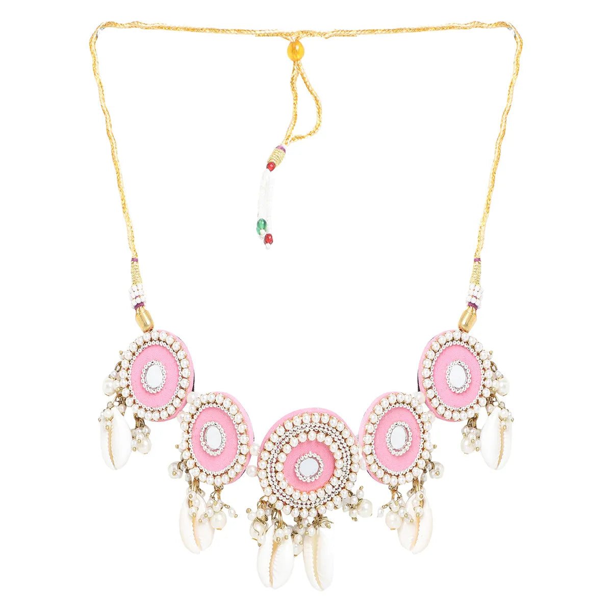 Blush Classic Multi Color Handmade (Choker) HM - NP - 016 - KHOJ.CITY