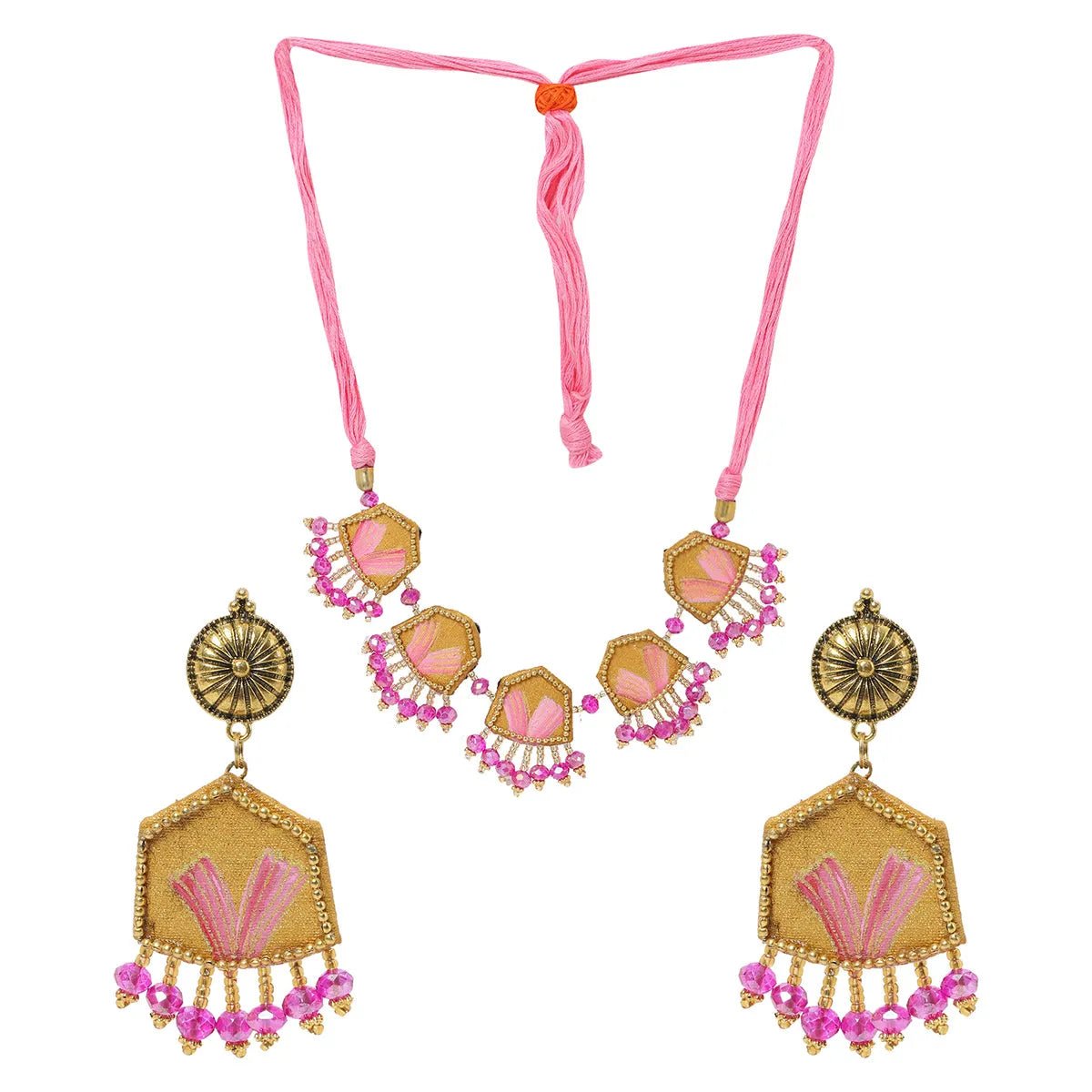 Candy Traditional Multi Color Handmade (Choker set) HP - NP - KHOJ.CITY