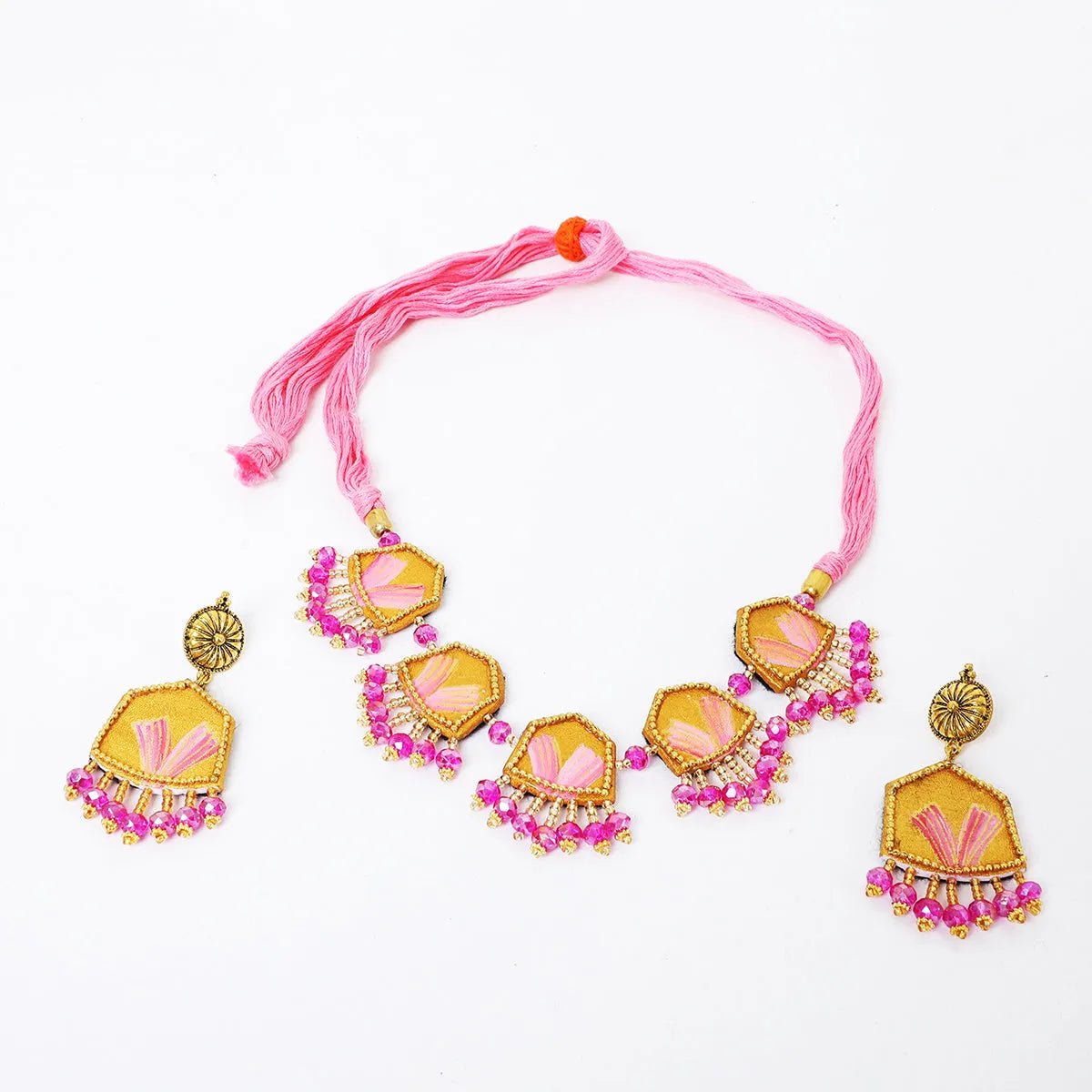 Candy Traditional Multi Color Handmade (Choker set) HP - NP - KHOJ.CITY