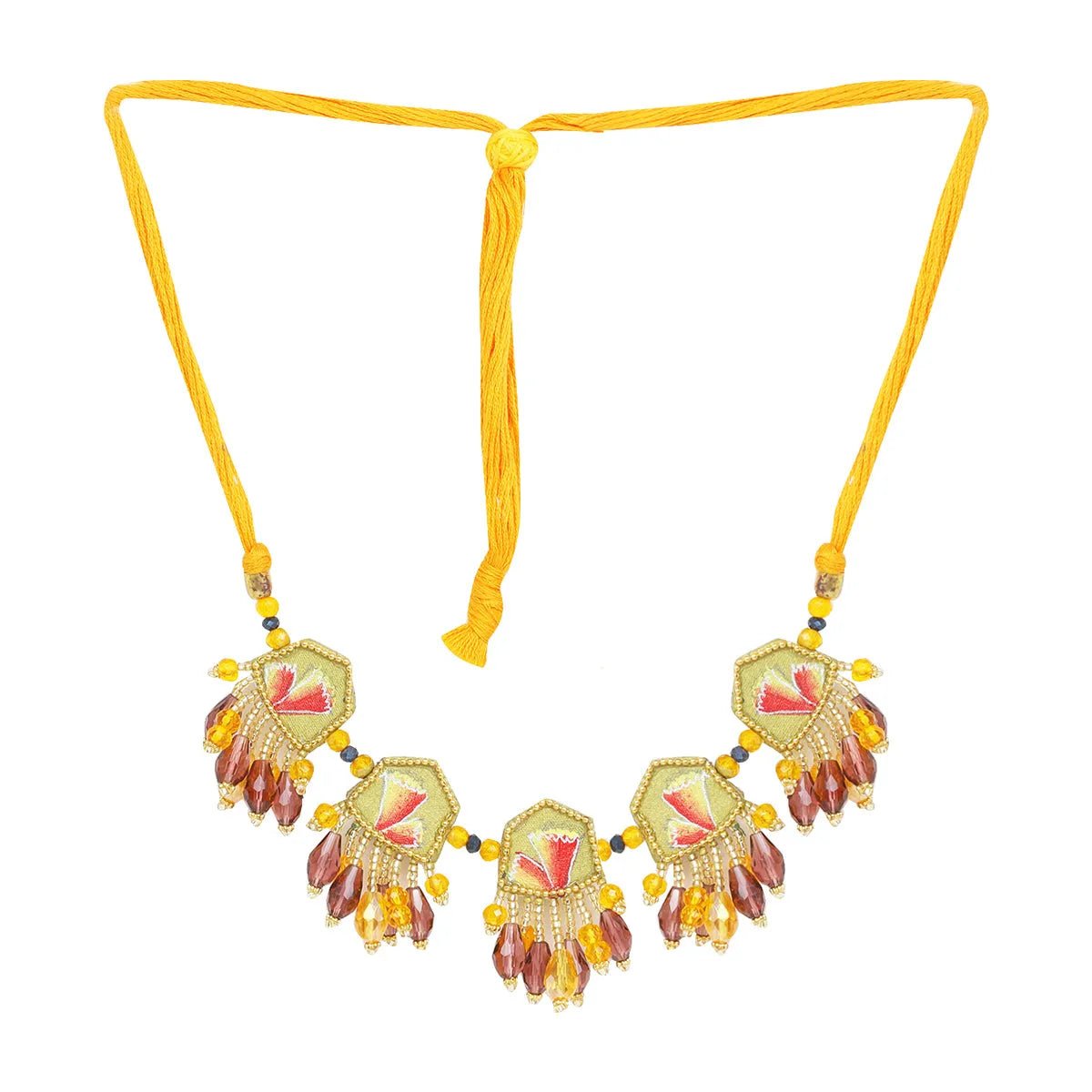 Cheerful Bloom Classic Gold Handmade (Shaadi set) HP - NP - KHOJ.CITY