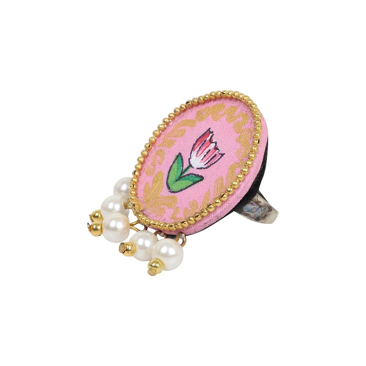 Coral Classic Multi Color Handmade (Ring) HM - RG - KHOJ.CITY