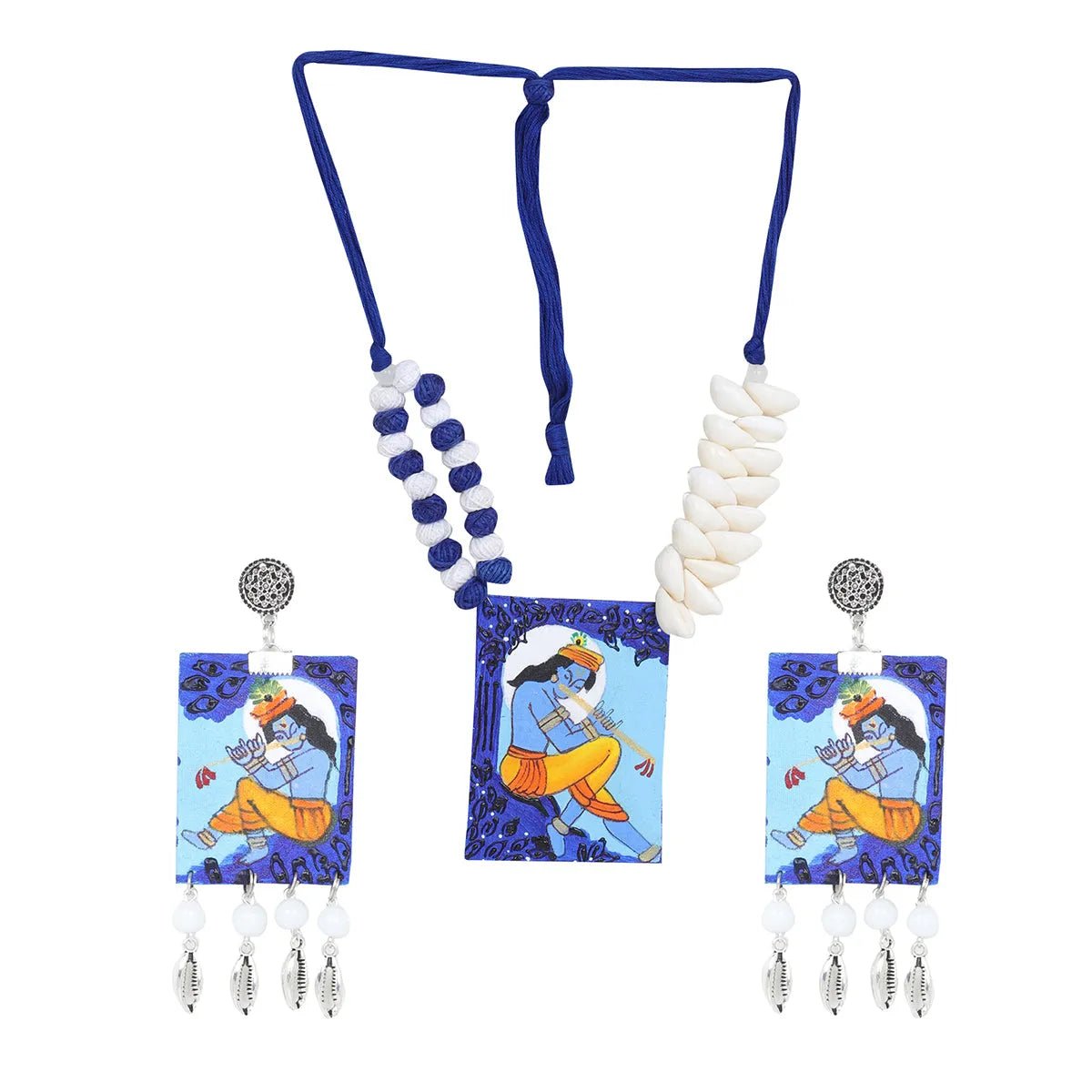 Devesh Traditional Multi Color Handmade (Necklace set) HM - NP - KHOJ.CITY