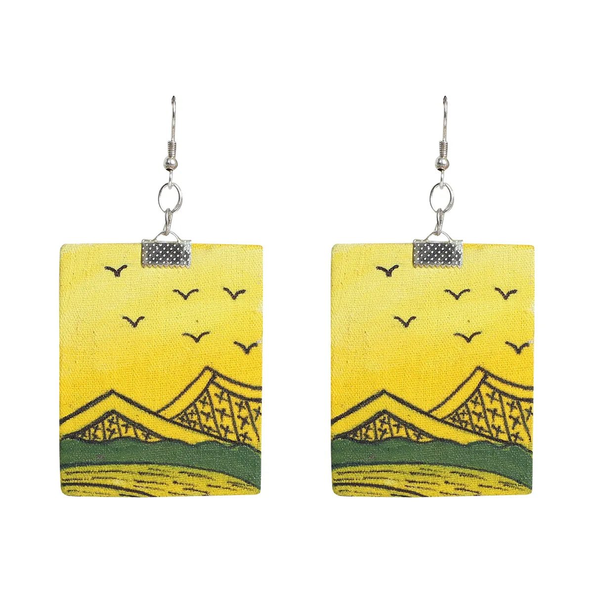 Dreaming Urban Naari Bohemian Multi Color Handmade Drop (Earrings) HP - ER - KHOJ.CITY