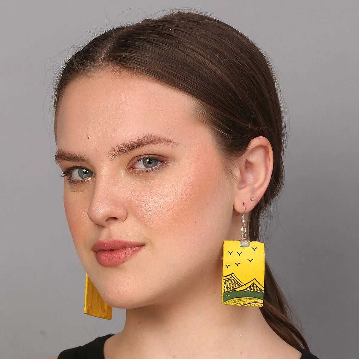 Dreaming Urban Naari Bohemian Multi Color Handmade Drop (Earrings) HP - ER - KHOJ.CITY